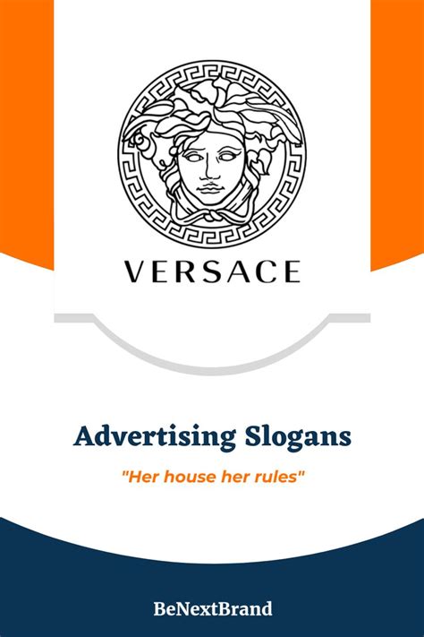 versace slogan